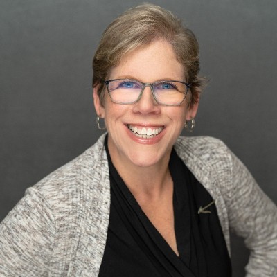 women smiling headshot